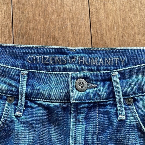 Citizens of Humanity denim Mini Skirt size 27 - Picture 3 of 11